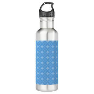 Sky Blue Shippo Muster Trinkflasche