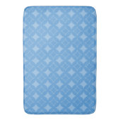 Sky blue shippo pattern badematte (Vorderseite Vertikal)