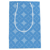 Sky blue shippo pattern mittlere geschenktüte (Vorderseite)