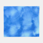 Sky Blue Sky, Fleece Blanket, Mittel 50" x 60" (Vorderseite (Horizontal))