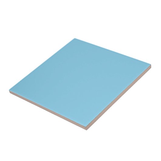 Sky Blue Solid Color Fliese (Seite)