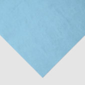 Sky Blue Solid Color Seidenpapier (Detail)
