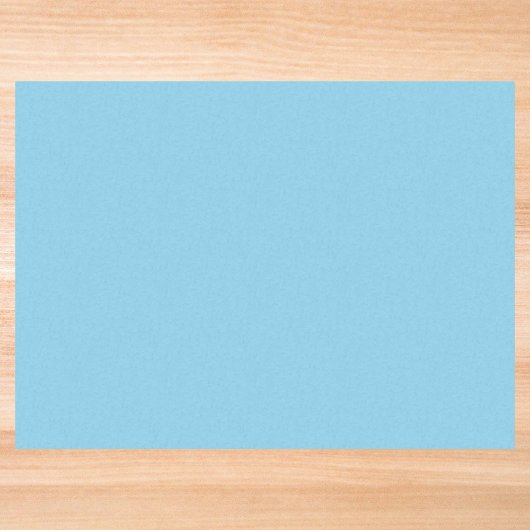 Sky Blue Solid Color Seidenpapier