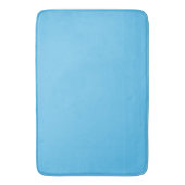 Sky Blue: Solide Farbe Badematte (Vorderseite Vertikal)