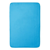 Sky Blue: Solide Farbe Badematte (Vorderseite Vertikal)