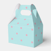 Sky Blue - Springtime Bunnies Gefallen Box Geschenkschachtel (Rückseite)