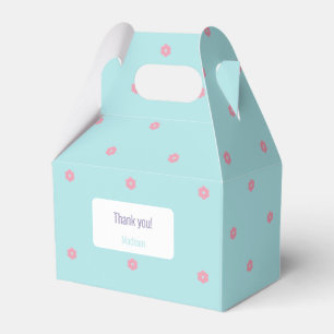 Sky Blue - Springtime Bunnies Gefallen Box Geschenkschachtel