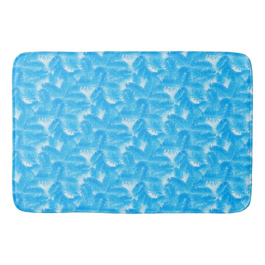 Sky Blue Spruce Badematte (Vorderseite)