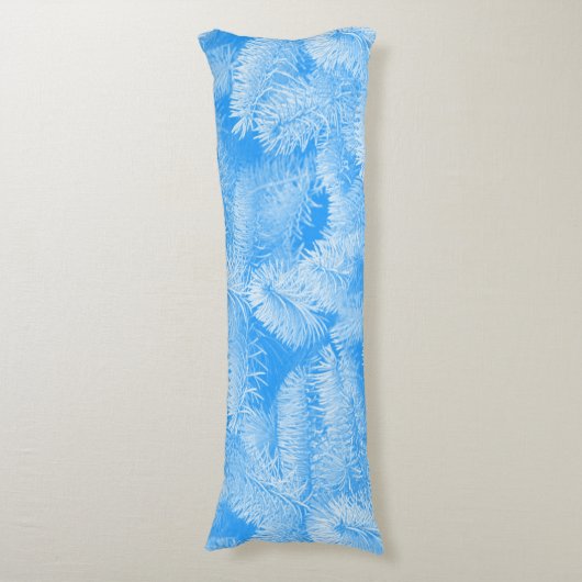 Sky Blue Spruce Seitenschläferkissen (Vorderseite Vertikal)