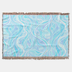 Sky Blue Stated Glass Abstrakt Decke