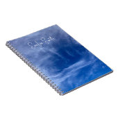 Sky Blue Stylish Personalisiert Notebook Notizblock (Rechte Seite)