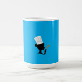 Sky Blue Tasse mit Cooking Women Design (Mittel)