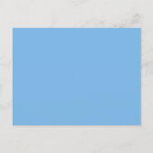 Sky Blue Template Postkarte (Vorderseite)