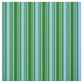 Sky Blue und Dark Green Lines Stoff (Muster)