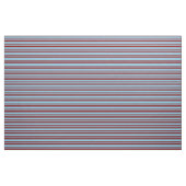 Sky Blue und Maroon Striping Muster Stoff (Fat Quarter (45,7 x 55,9 cm))