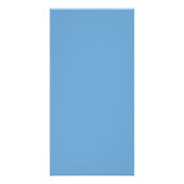 Sky Blue (Vollfarbe) Aero Poster (Vorderseite)