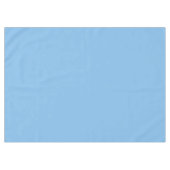 Sky Blue (Vollfarbe) Aero Tischdecke (Vorderseite (Horizontal))