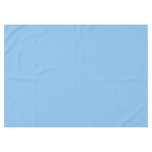 Sky Blue (Vollfarbe) Aero Tischdecke (Vorderseite (Horizontal))