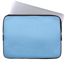Sky Blue (Vollfarbe) Laptopschutzhülle