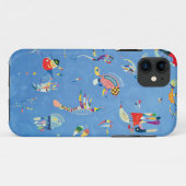 Sky Blue von Wassily Kandinsky Case-Mate iPhone Hülle (Rückseite (Horizontal))