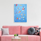 Sky Blue von Wassily Kandinsky Leinwanddruck (Insitu (Wohnzimmer))