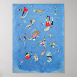 Sky Blue von Wassily Kandinsky Poster<br><div class="desc">Sky Blue von Wassily Kandinsky. Bitte besuchen Sie mein Geschäft für mehr interessantes Design und mehr Farbwahl. => zazzle.com/colorfulworld*</div>