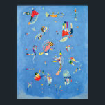 Sky Blue von Wassily Kandinsky Poster<br><div class="desc">Sky Blue von Wassily Kandinsky. Bitte besuchen Sie mein Geschäft für mehr interessantes Design und mehr Farbwahl. => zazzle.com/colorfulworld*</div>