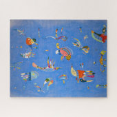 Sky Blue von Wassily Kandinsky Puzzle (Horizontal)