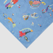 Sky Blue von Wassily Kandinsky Seidenpapier (Ausschnitt)