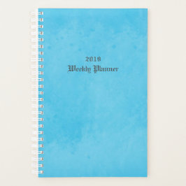 Sky Blue Weekly Planner Planer
