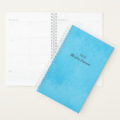 Sky Blue Weekly Planner Planer (Anzeige)
