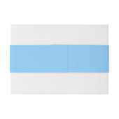 Sky Blue Whelt Griechisch Key Rnd Frame Initial Mo Einladungsbanderole (Rückseitenbeispiel)