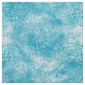 Sky Blue & White Coral Textur Stoff (Muster)
