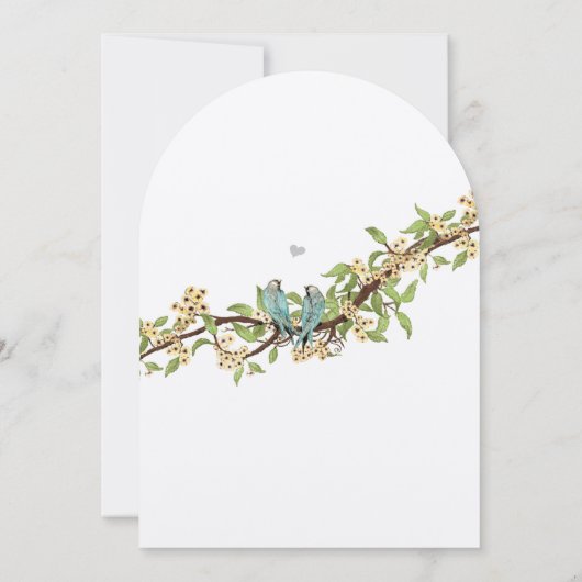 Sky Blue Yellow Love Locarno Einladung (Rückseite)