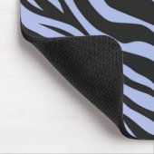 Sky Blue Zebra Striping Mousepad (Ecke)