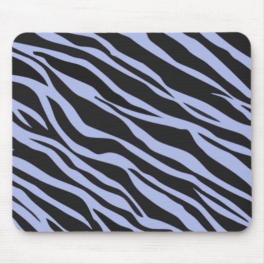 Sky Blue Zebra Striping Mousepad (Vorne)