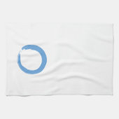 Sky Blue Zen Symbol Küchentuch (Horizontal)