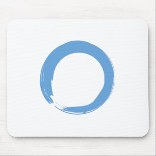 Sky Blue Zen Symbol Mousepad