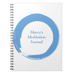 Sky Blue Zen Symbol Notizblock