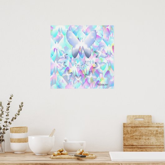 Sky Butterfly Poster (Küche)