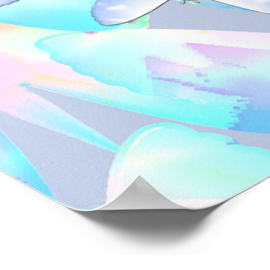 Sky Butterfly Poster (Ecke)