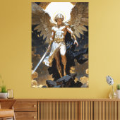 Sky Champion Archangel Michael Leinwanddruck (Insitu (Wohnzimmer))