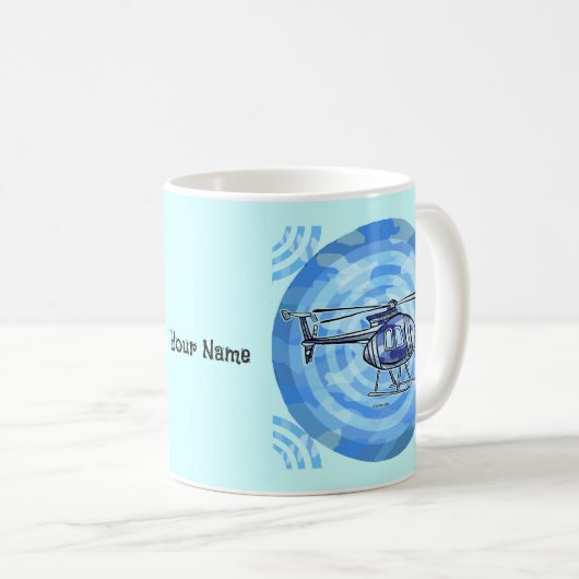 Sky Chopper Helicopter Tasse (VorderseiteRechts)