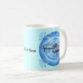 Sky Chopper Hubschrauber Tasse (VorderseiteRechts)