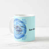 Sky Chopper Hubschrauber Tasse (Vorderseite Links)