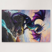 Sky cliff Sentinel: Der Watchful Dragon Puzzle (Horizontal)