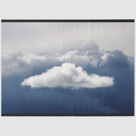 Sky Clouds Dekoupage Tissue Paper Seidenpapier (Vorderseite)