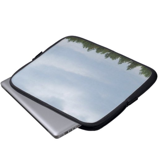 Sky & Clouds Laptopschutzhülle (Vorne Knopf)