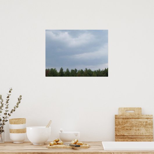 Sky & Clouds Poster (Küche)