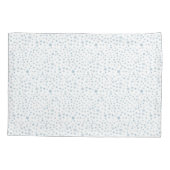 Sky Confetti Wasserfarbe Dots Pillowcase Kissenbezug (Rückseite)